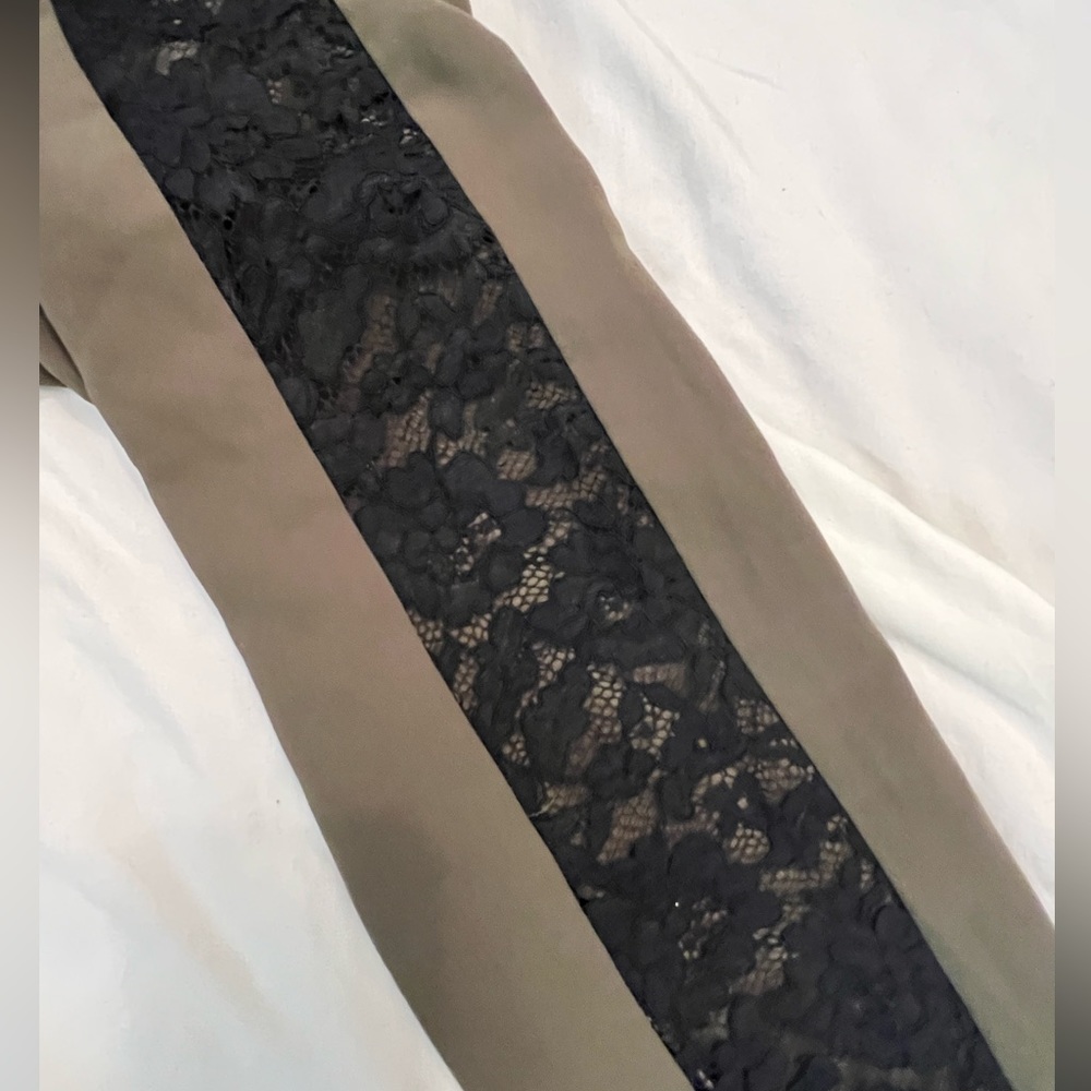 NWOT Eloquii Green/Black Lace Accent Jumpsuit - Picture 3 of 6